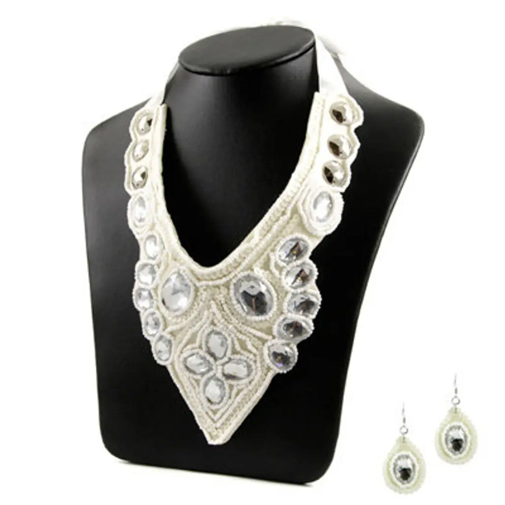 Gift Set: Syd's Bib Necklace & Earring Set