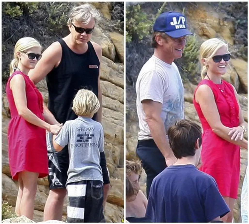 Reese Witherspoon and Son