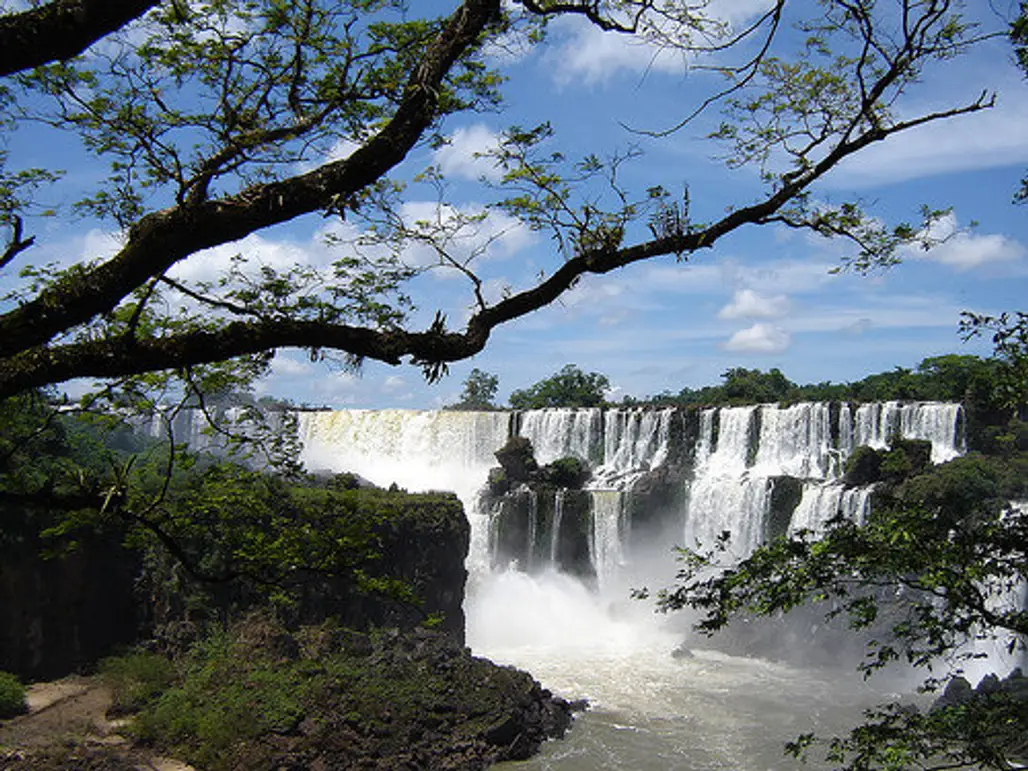 The Iguazu Waterfalls, Argentina-Brazil Border