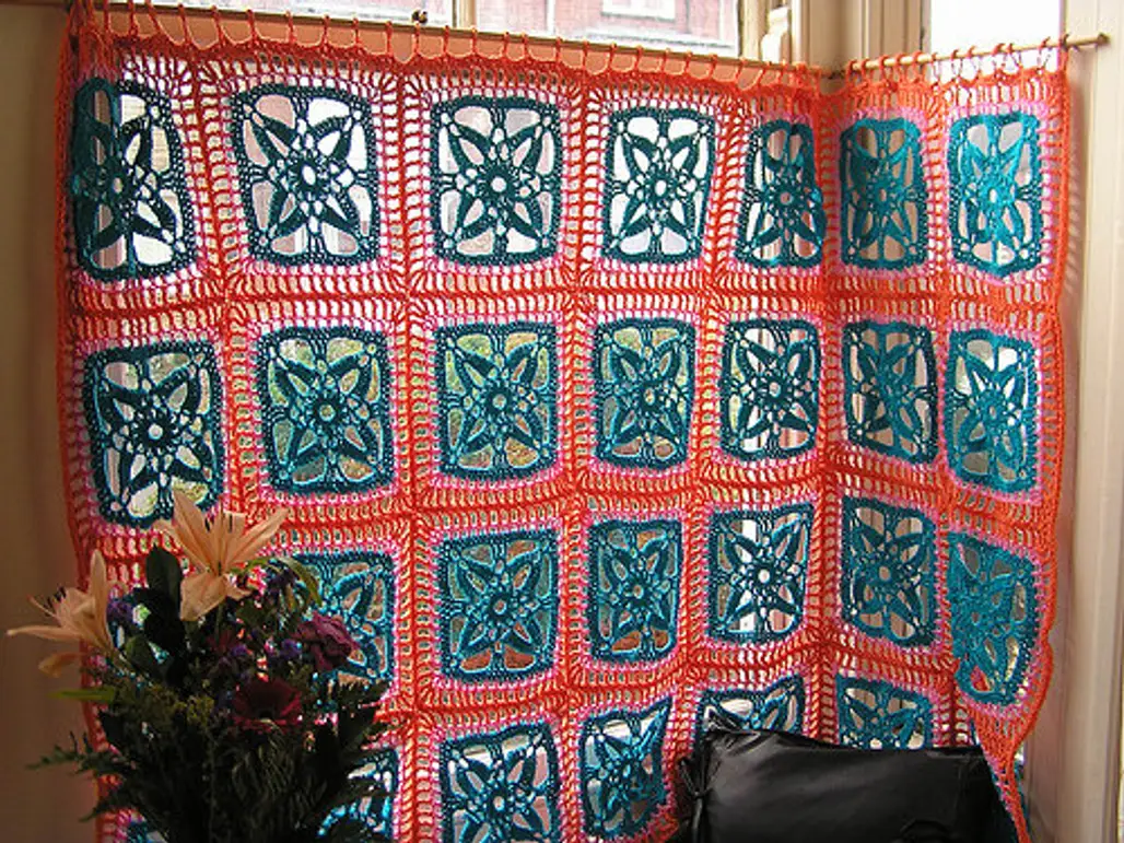 Crocheted Curtains