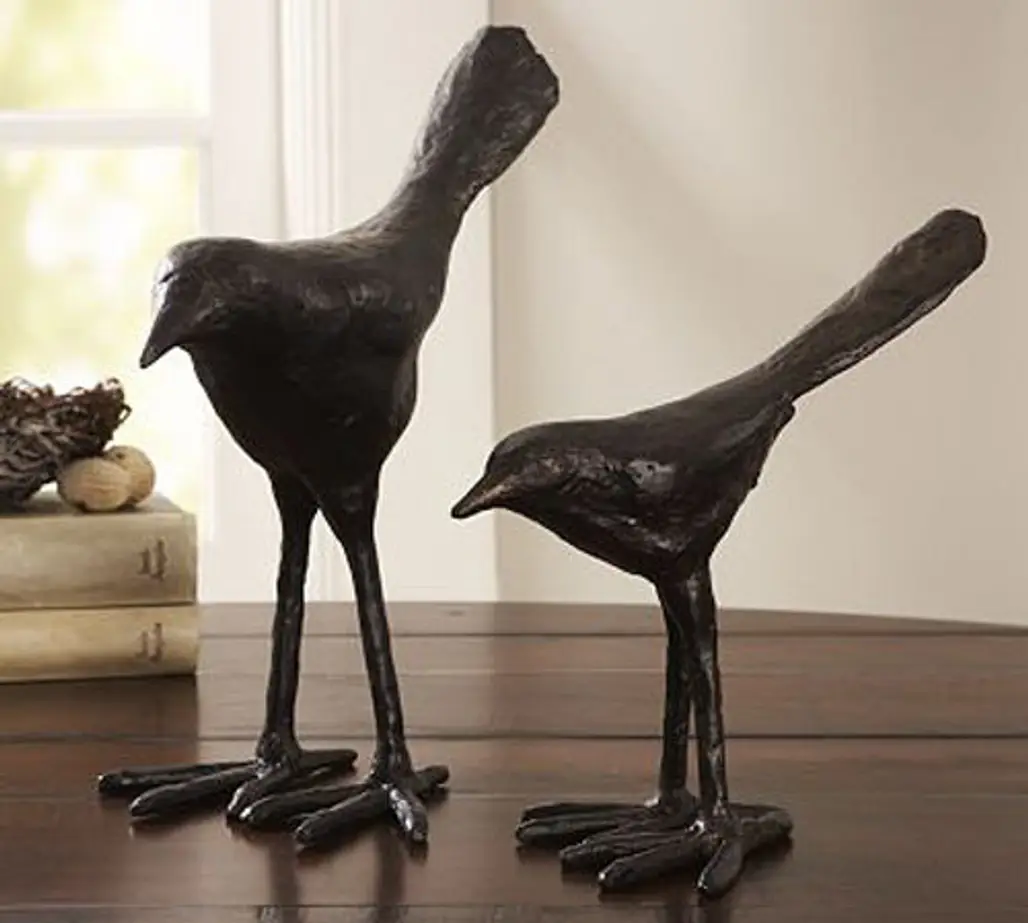 Pottery Barn Sculptural Birds