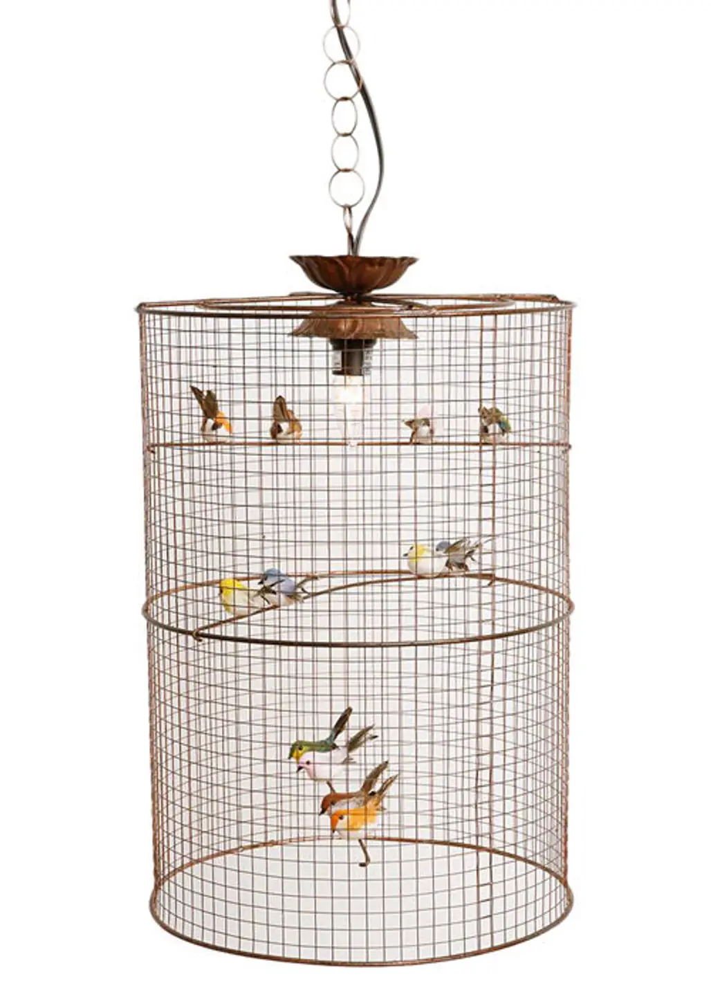 Urban Outfitters Birdcage Hanging Lamp