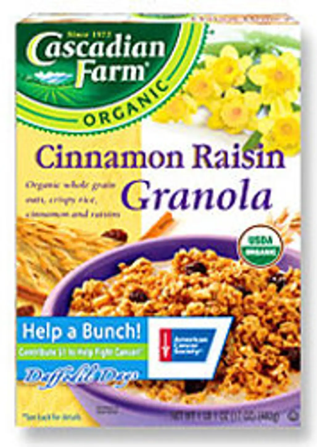 Cascadian Farm Cinnamon Raisin Granola Organic