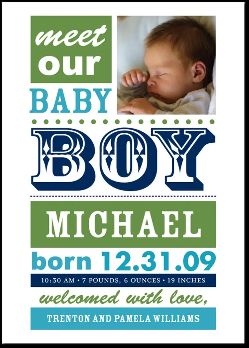 Baby Poster: Emerald