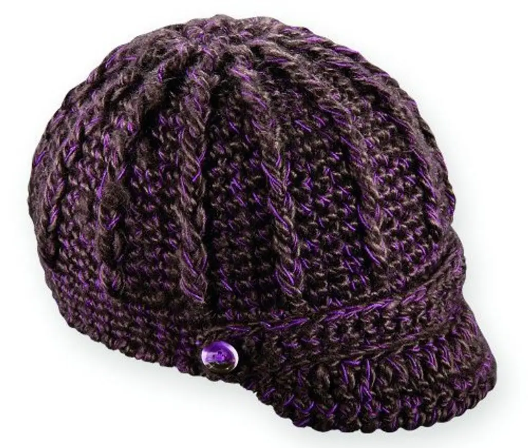 Purple Knit Cap