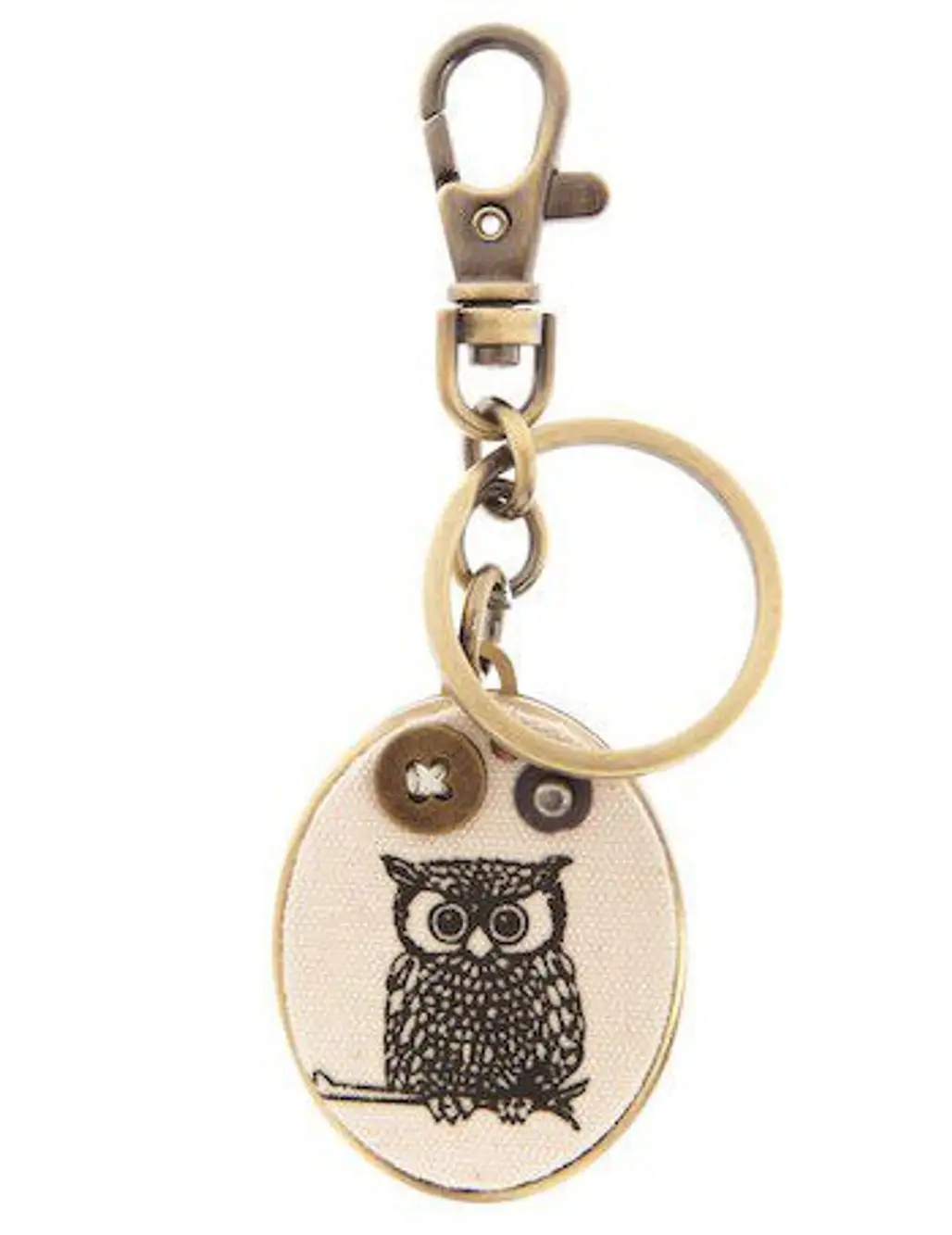 Never Locked Owl-t Key Chain