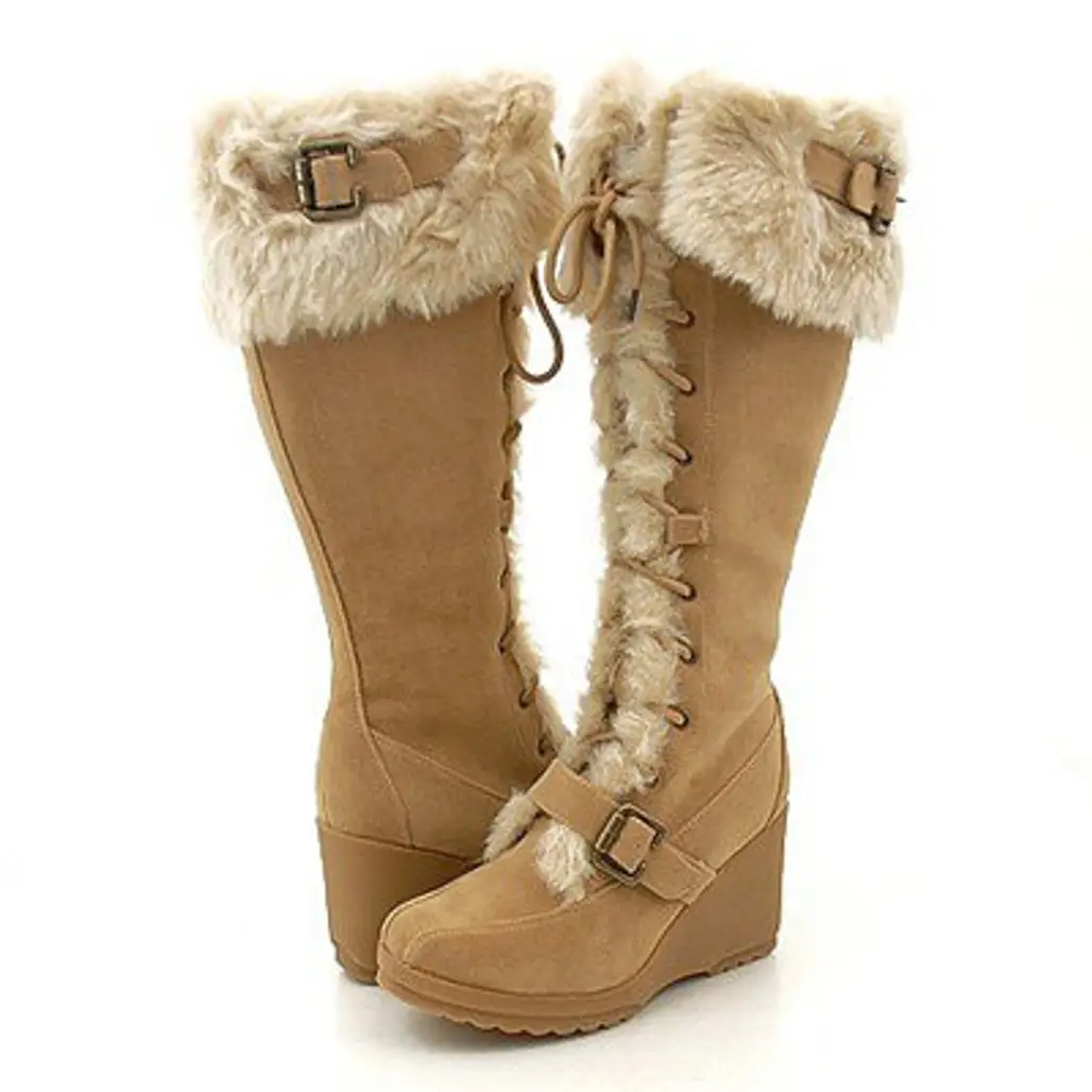 Wedge Winter Boots