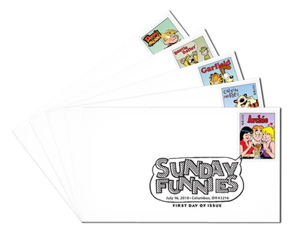 Sunday Funnies First Day Covers