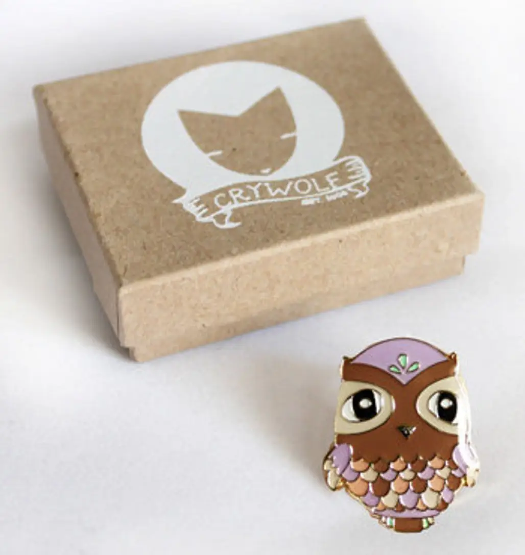 Hootie Owl Pin