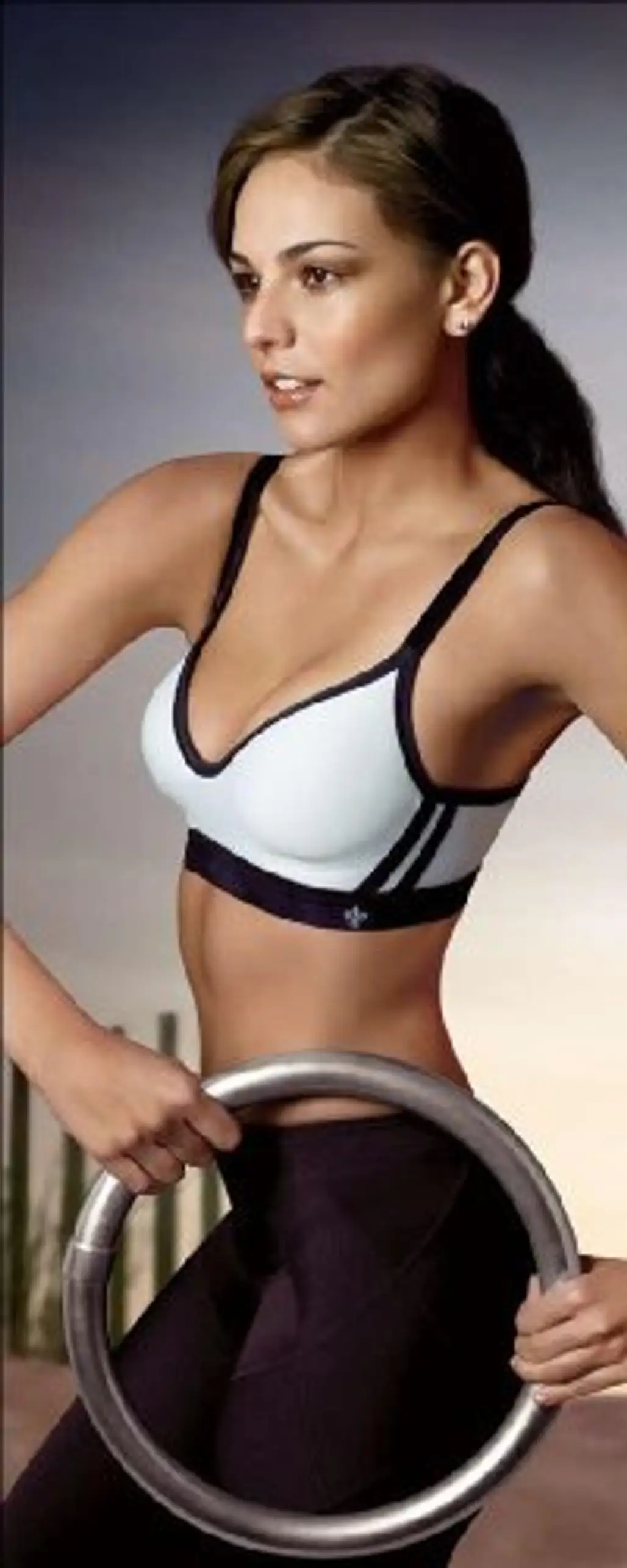 Lily of France Light Control Padded Wire-free Sports Bra