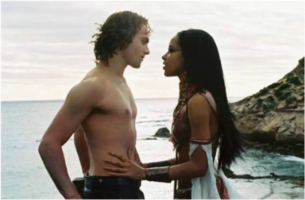 Queen Akasha and Lestat De Lioncourt from “Queen of the Damned”