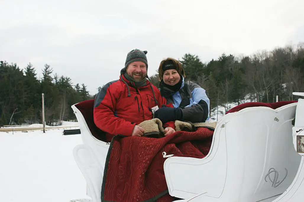 Sleigh Ride in the Snow!!!