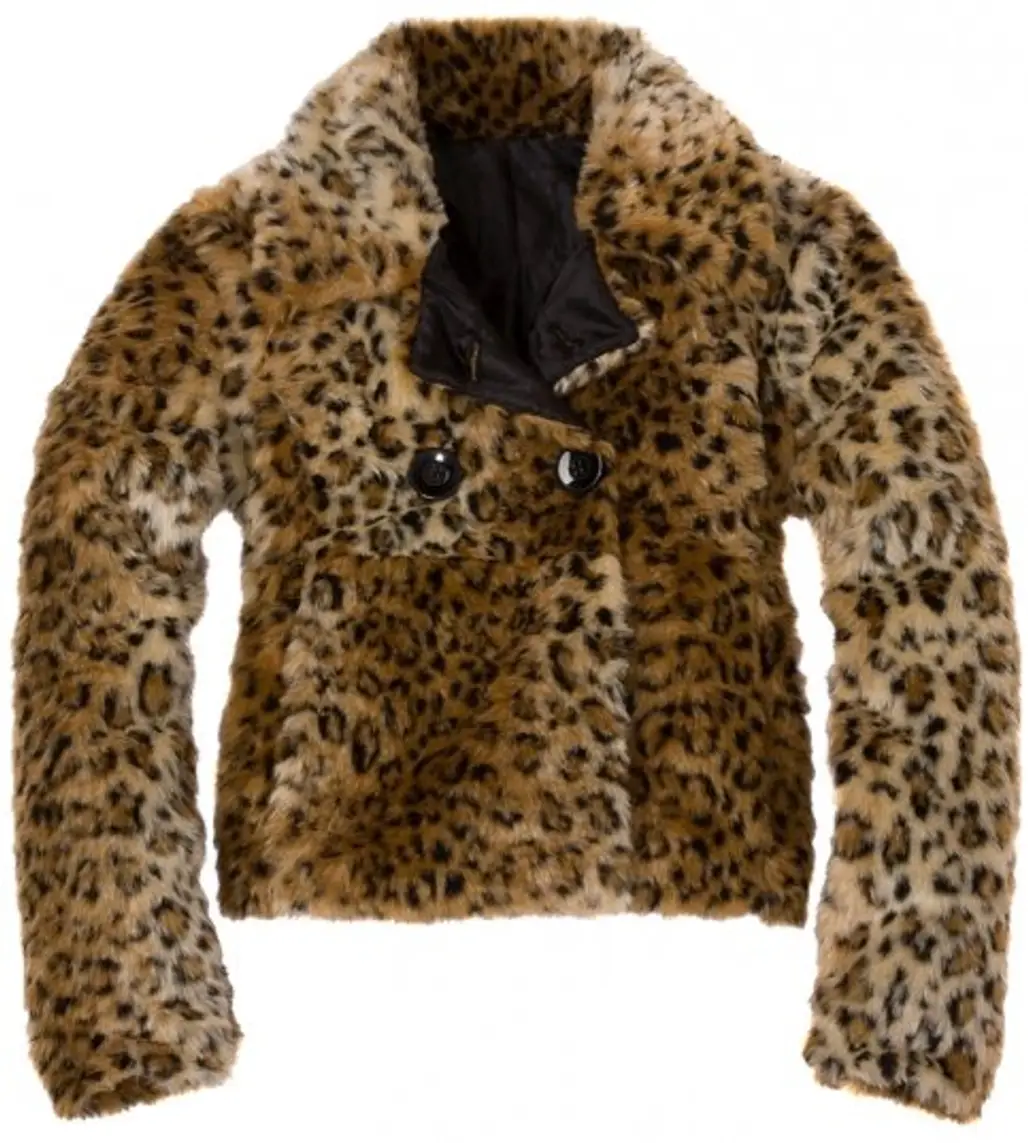 Justice for Girls Animal Swing Coat