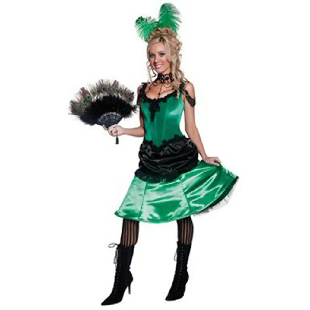 Western Saloon Girl Halloween Costume