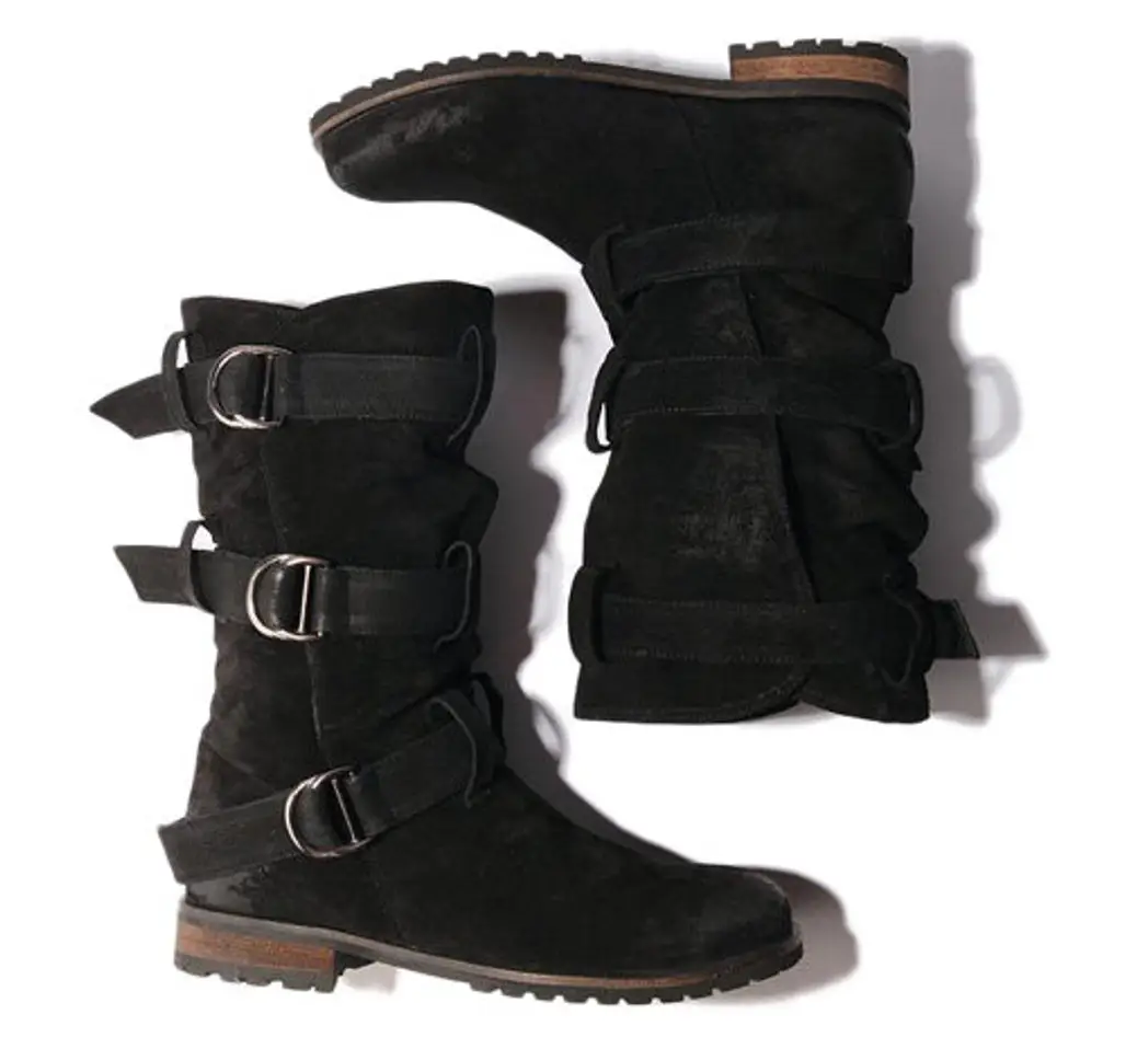 Ecote Suede Buckle Boot