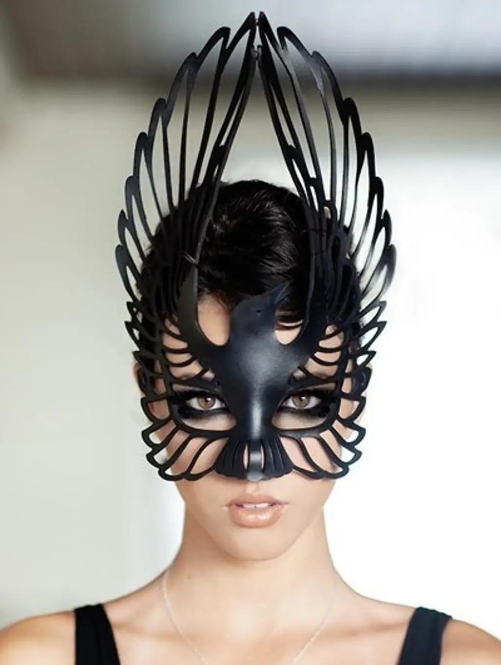 Raven Leather Mask