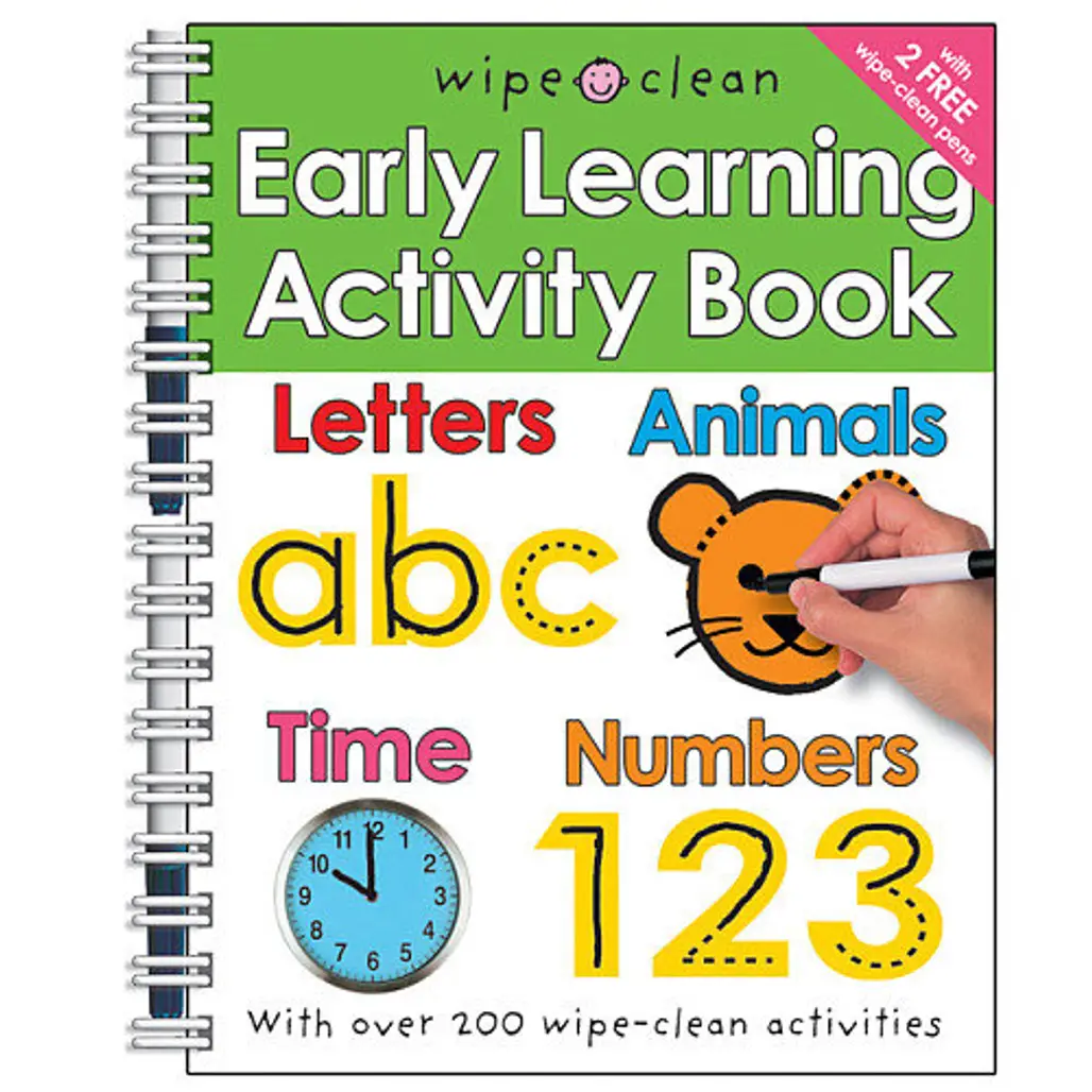 Wipe Clean and Learn Activity Book