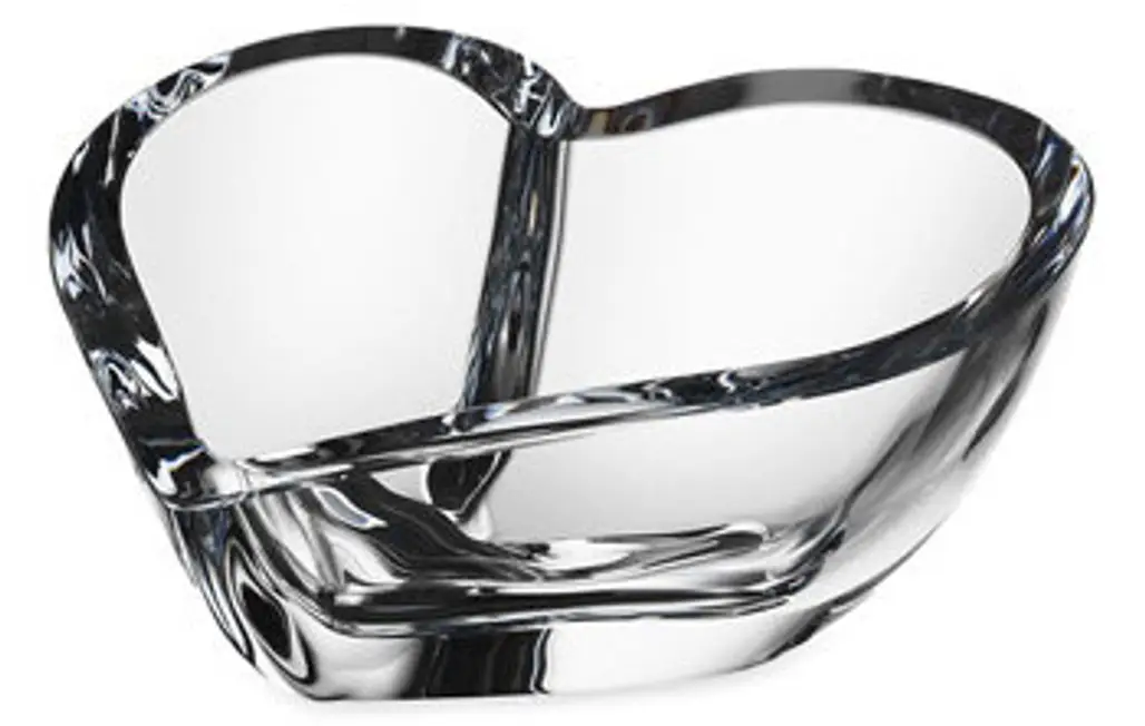 Heart-shaped Crystal Bowl