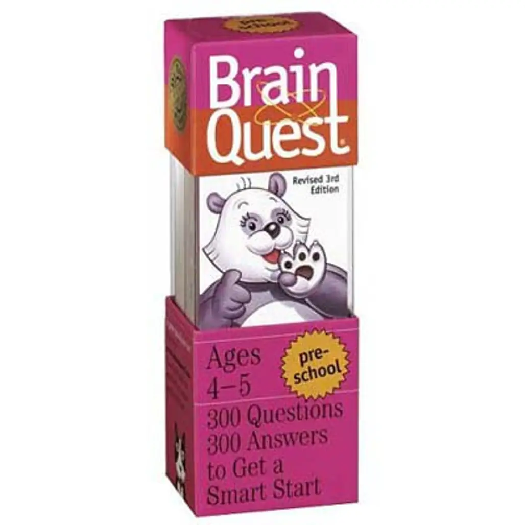 Brain Quest Series Flash Card Decks: Preschool