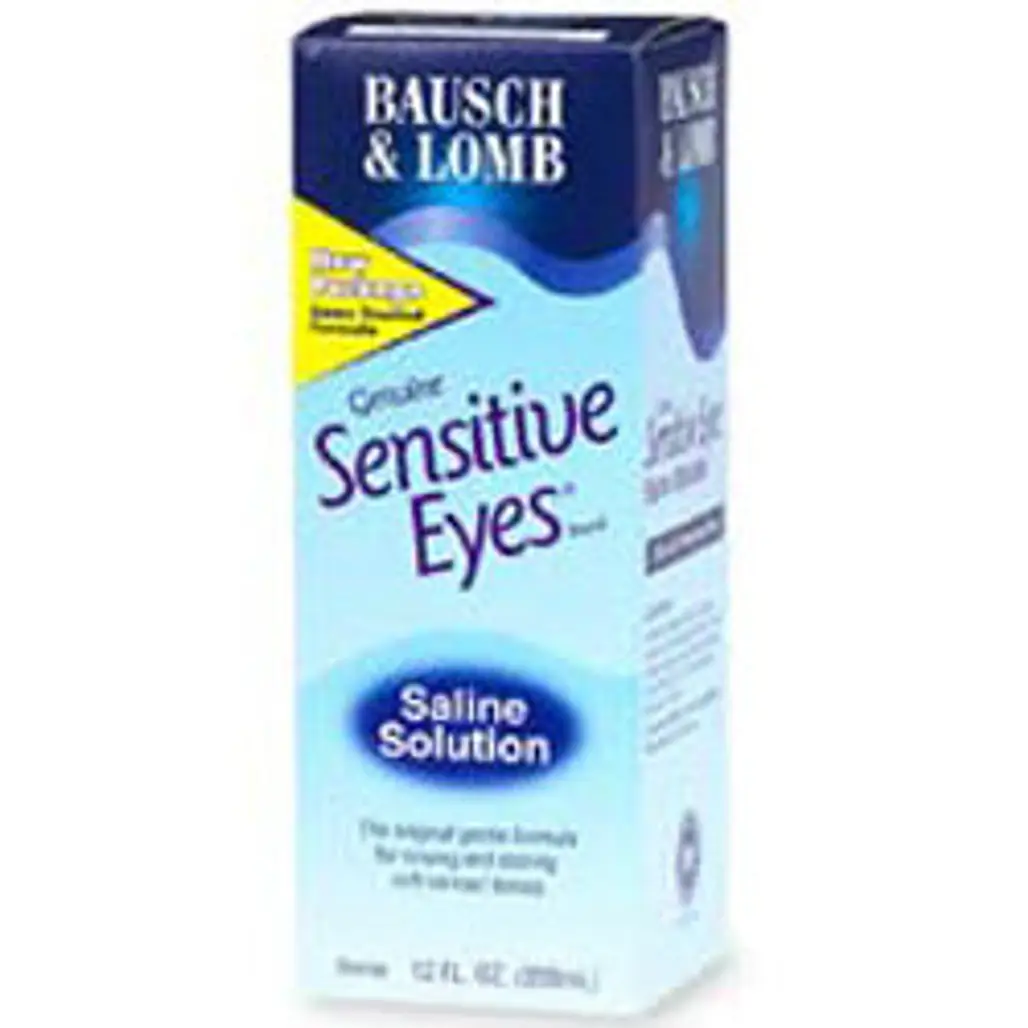 Sensitive Eyes Saline Solution for Soft Contact Lenses