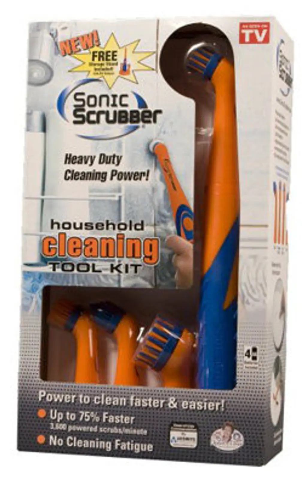 SonicScrubber Household and Kitchen Powered Cleaning Kit