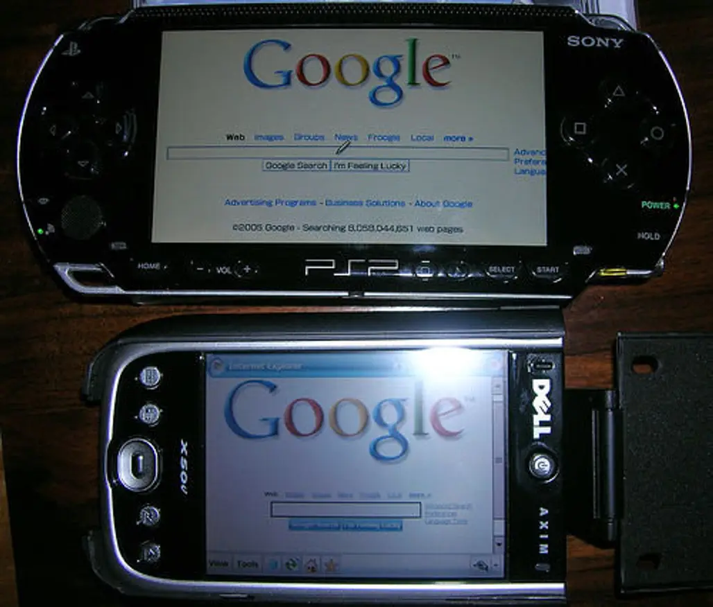The PSP Has WIFI and Internet Browser!