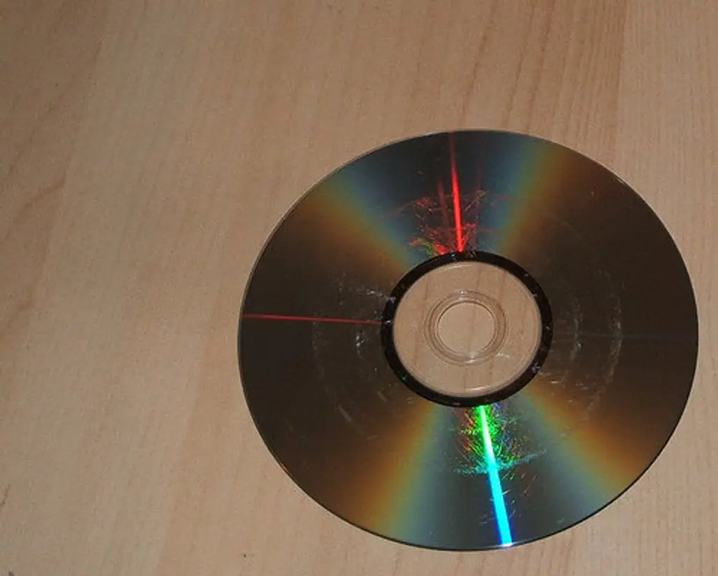 Scratched DVD’s and CD’s