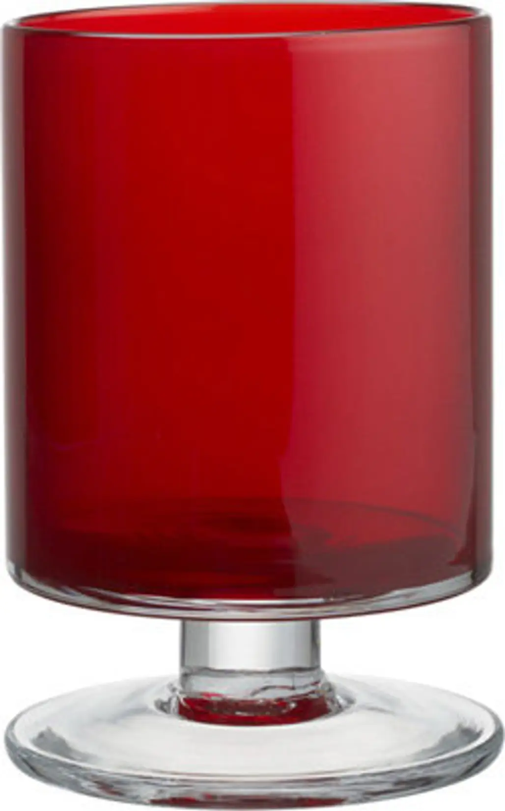 Crate & Barrel London Small Red Hurricane