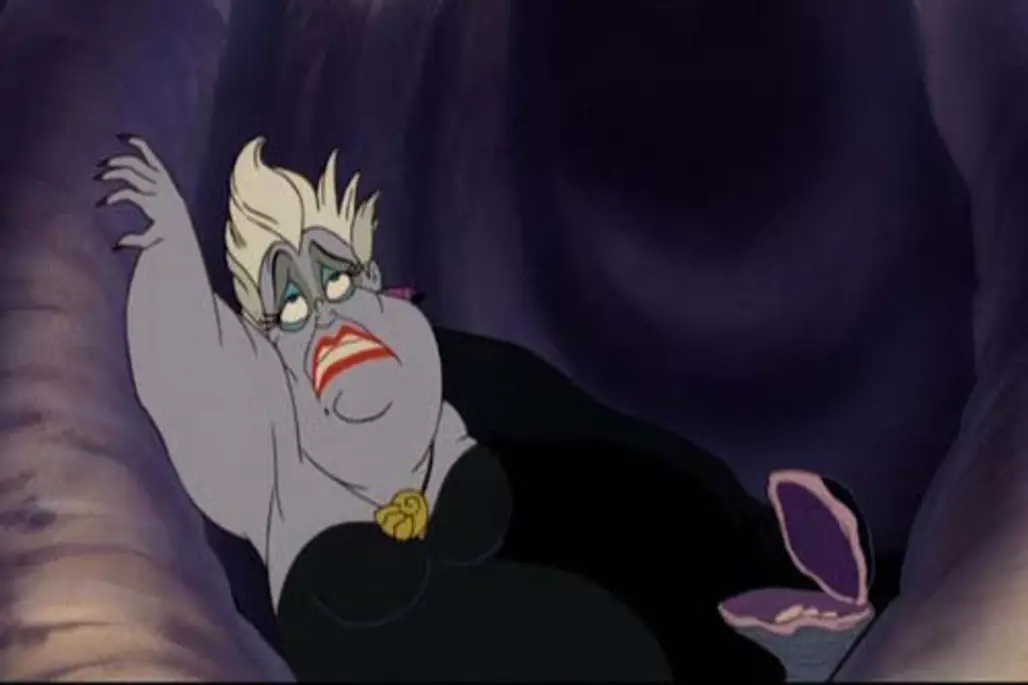 Ursula the Sea Witch from “the Little Mermaid”
