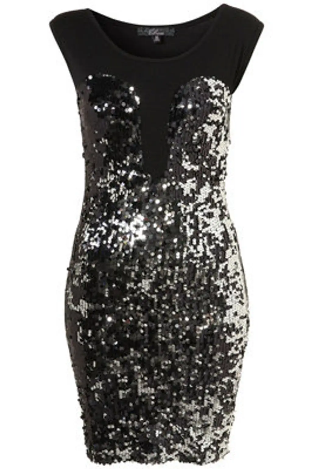 Rare Sequined Sweetheart Dress