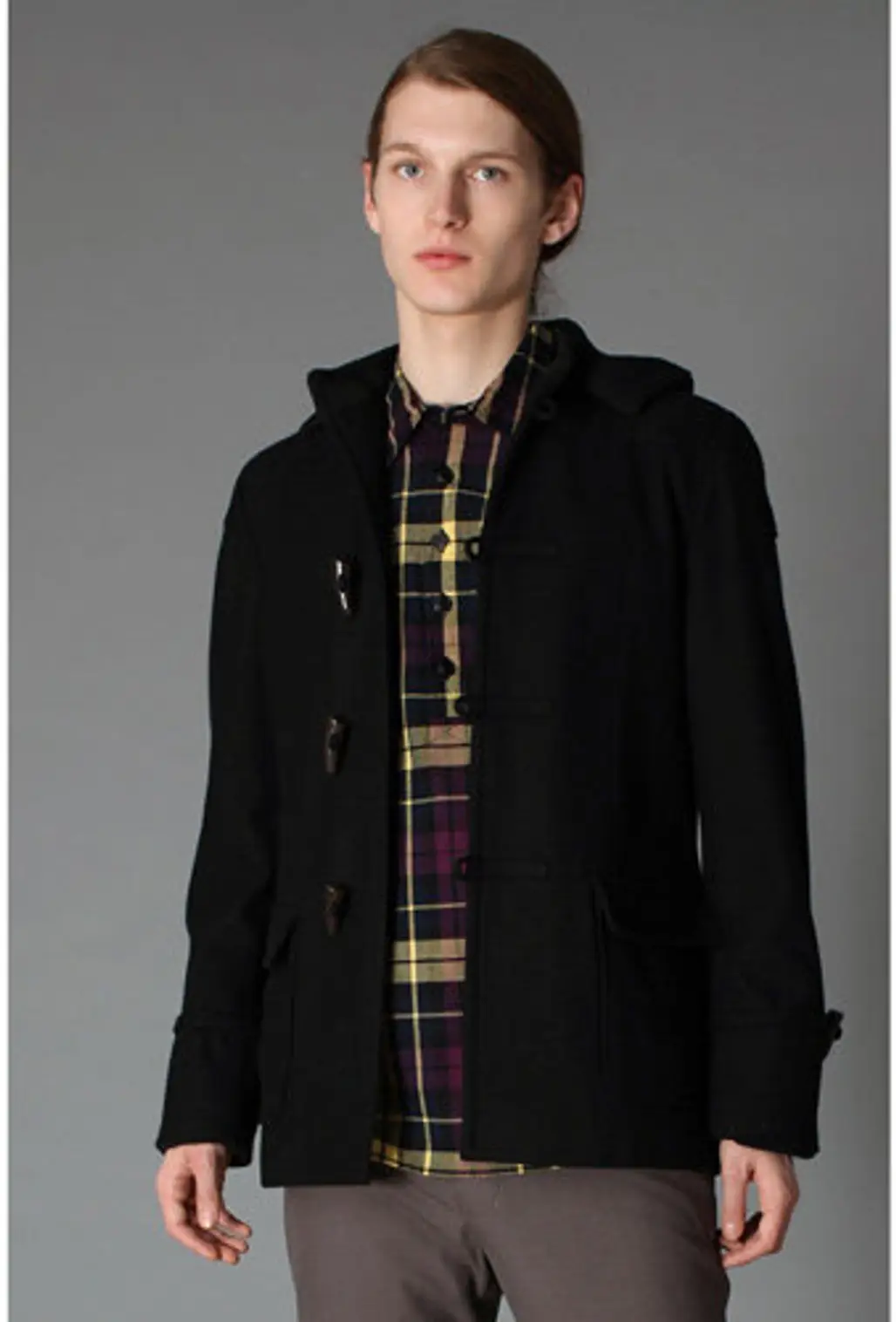 D Collection Roman Toggle Coat
