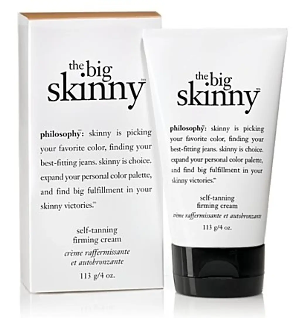 Philosophy the Big Skinny Self-Tanning Firming Cream