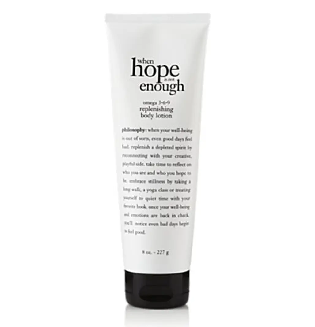 Philosophy when Hope is Not Enough Body Lotion