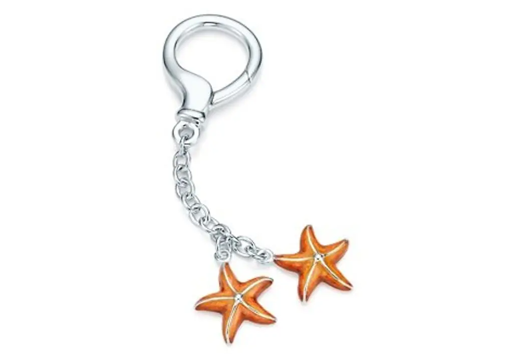 Tiffany Starfish Key Ring