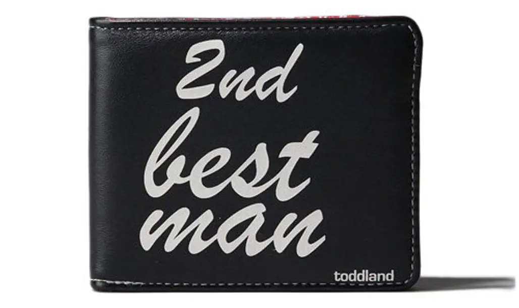 Toddland 2nd Best Man Wallet