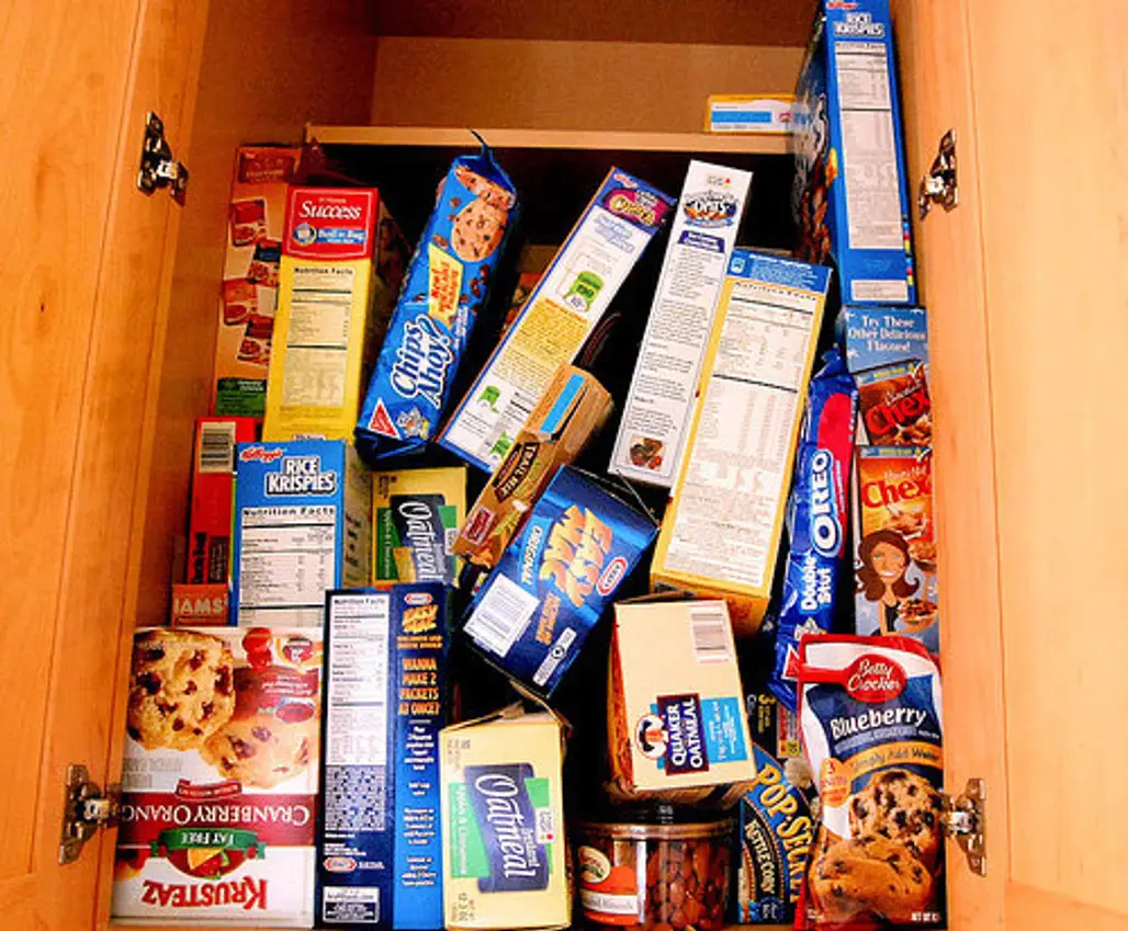 Grocery Shop in Your Cabinets