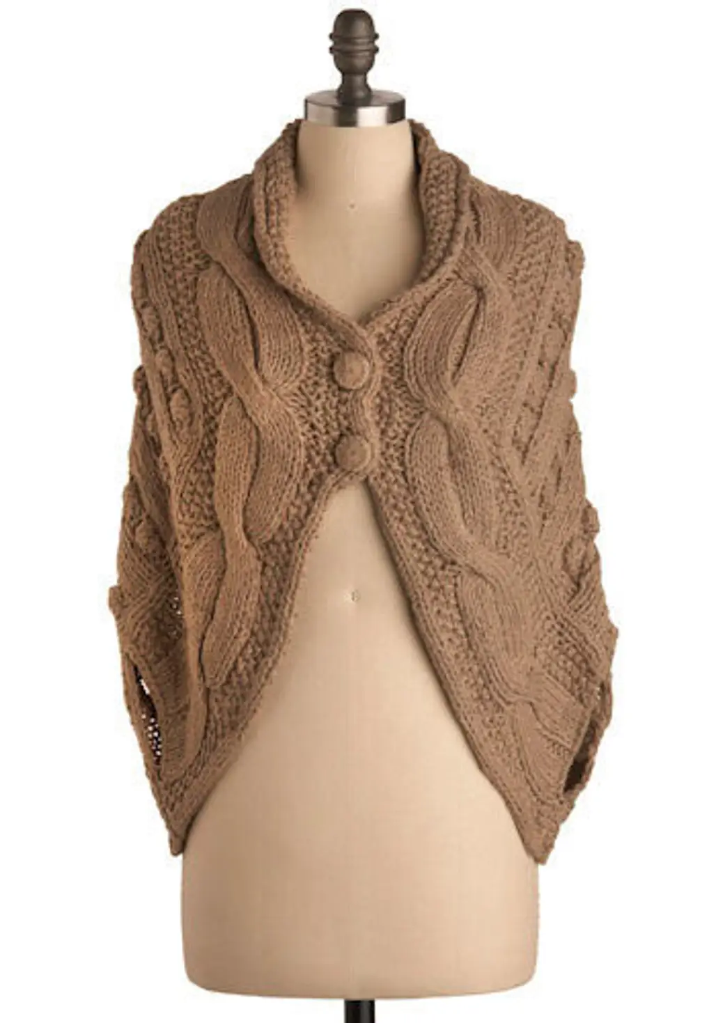 Taupe Couture Cape