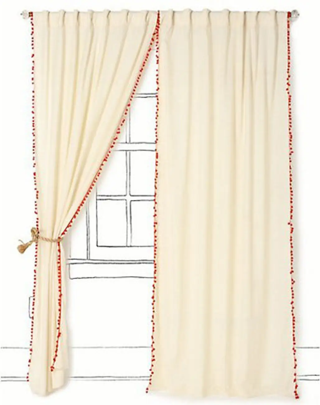 Toorie Curtain