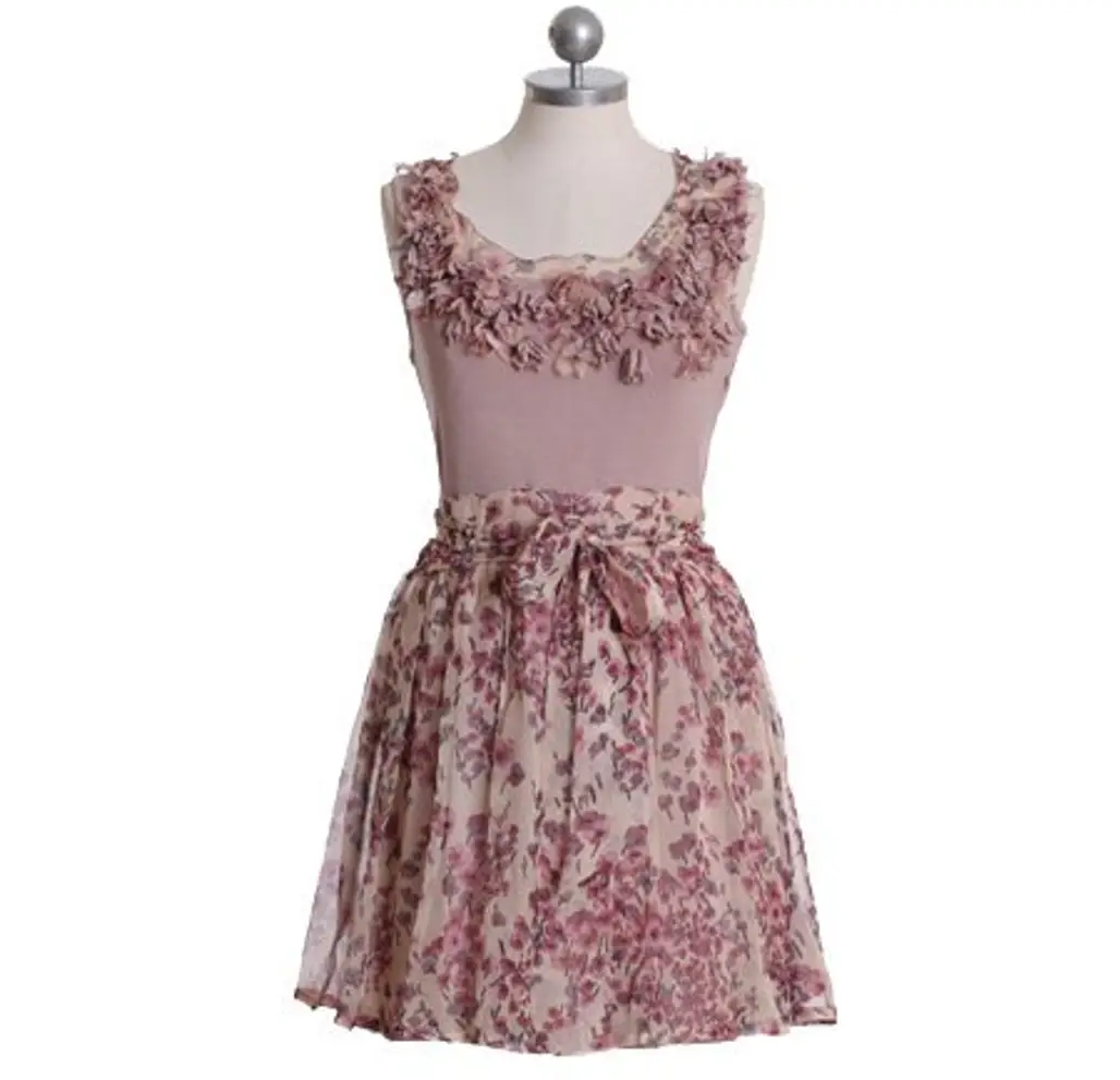 Petal Bloom Dusty Pink Dress