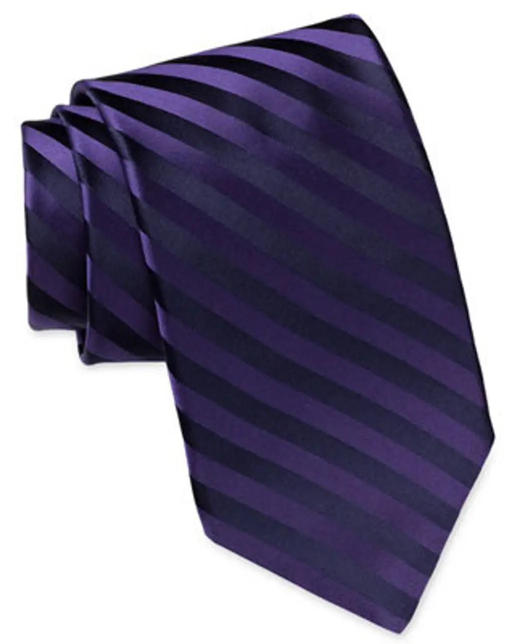 Nordstrom Woven Silk Tie: Purple Hampton Stripe