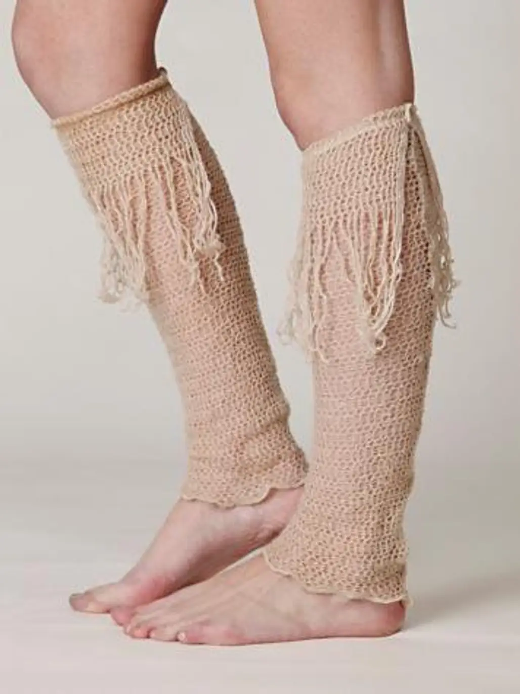 Fringe Crochet Legwarmer