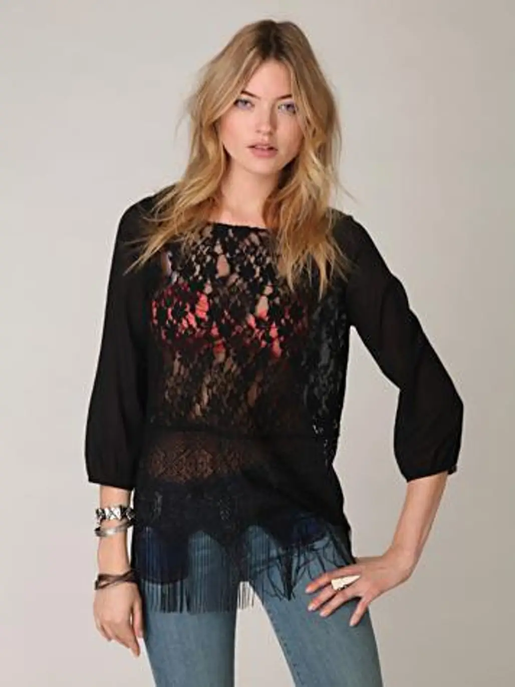 Windows of Lace Top