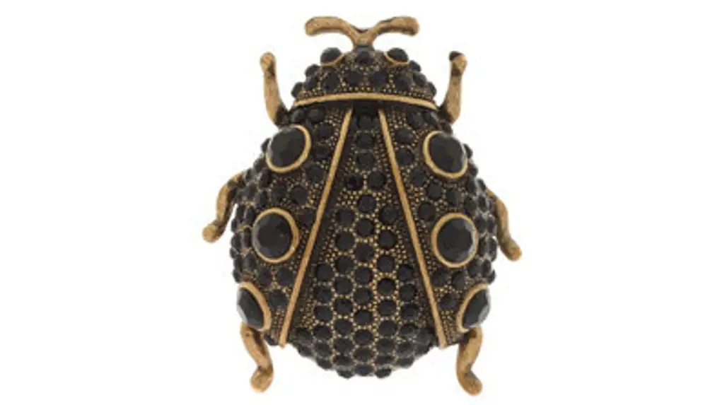 Pieces Uzuri Beetle Bug Brooch