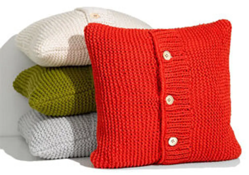 Chunky Knit Accent Pillow