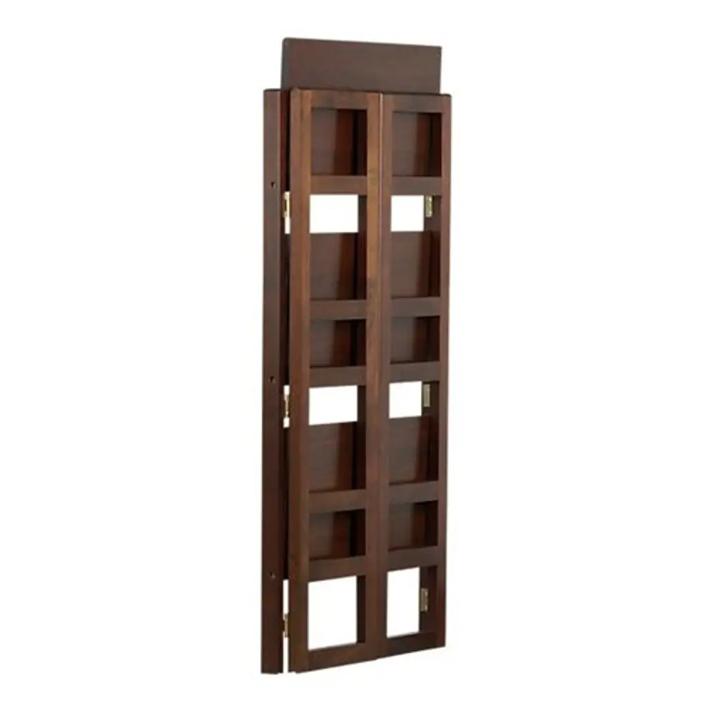 Walnut Folding Bookcase