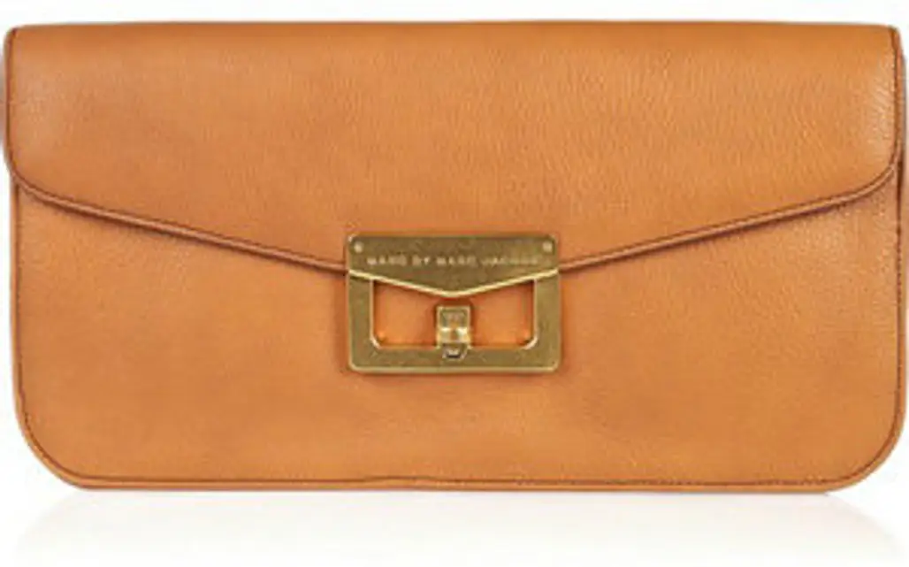 Marc by Marc Jacobs Leather Envelope Clutch