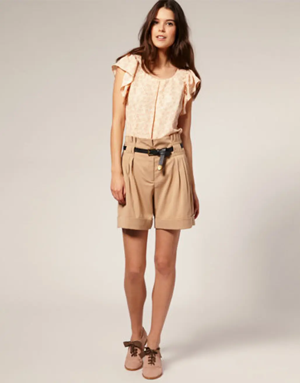 The Belted Tailored Shorts