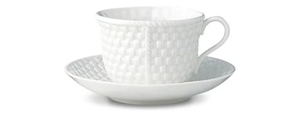 Tiffany Weave Cup and Saucer