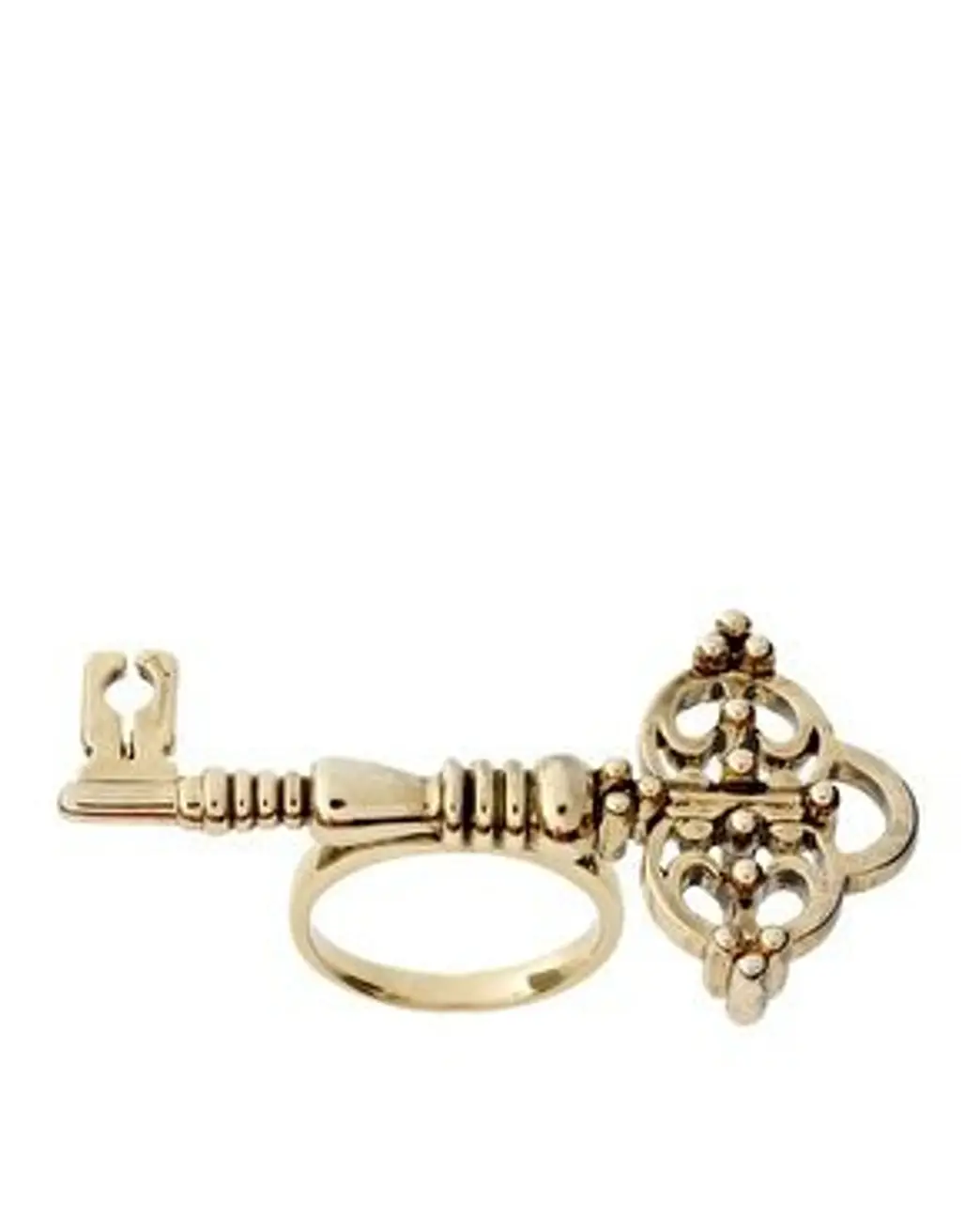 House of Harlow Large Key Cocktail Ring