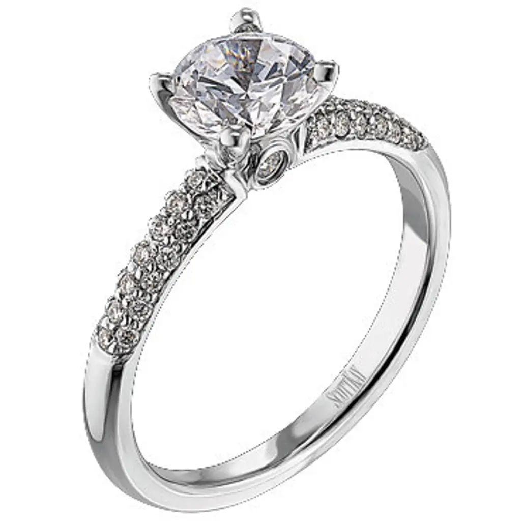 Scott Kay Pave Engagement Ring